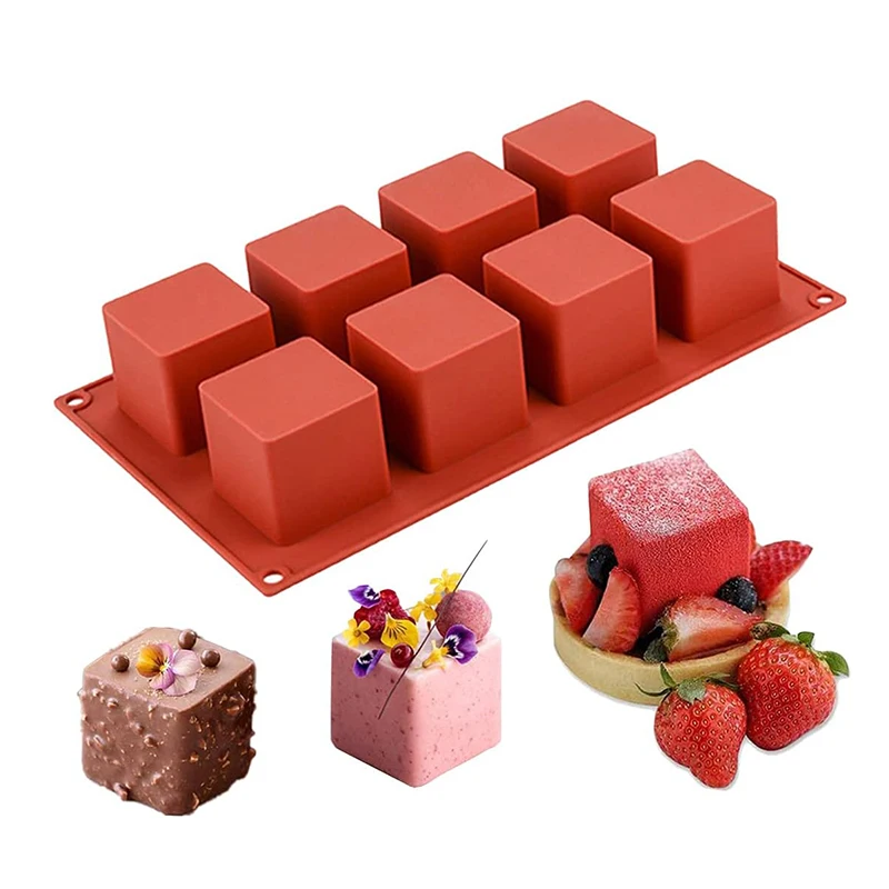 Candle Supplies Eu - Stampo per torta mousse quadrato a